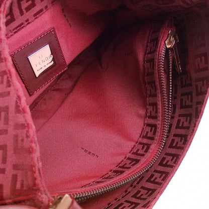 Fendi Zucchino BAGUETTE Burgundy 7 of 11