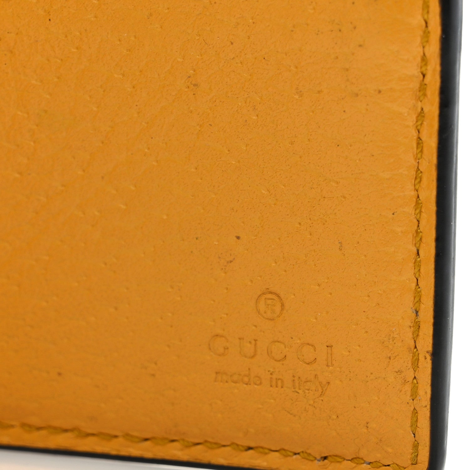 Gucci GG Supreme Monogram Neo Vintage Bi-Fold Wallet Beige Crop New Acero 6 of 7