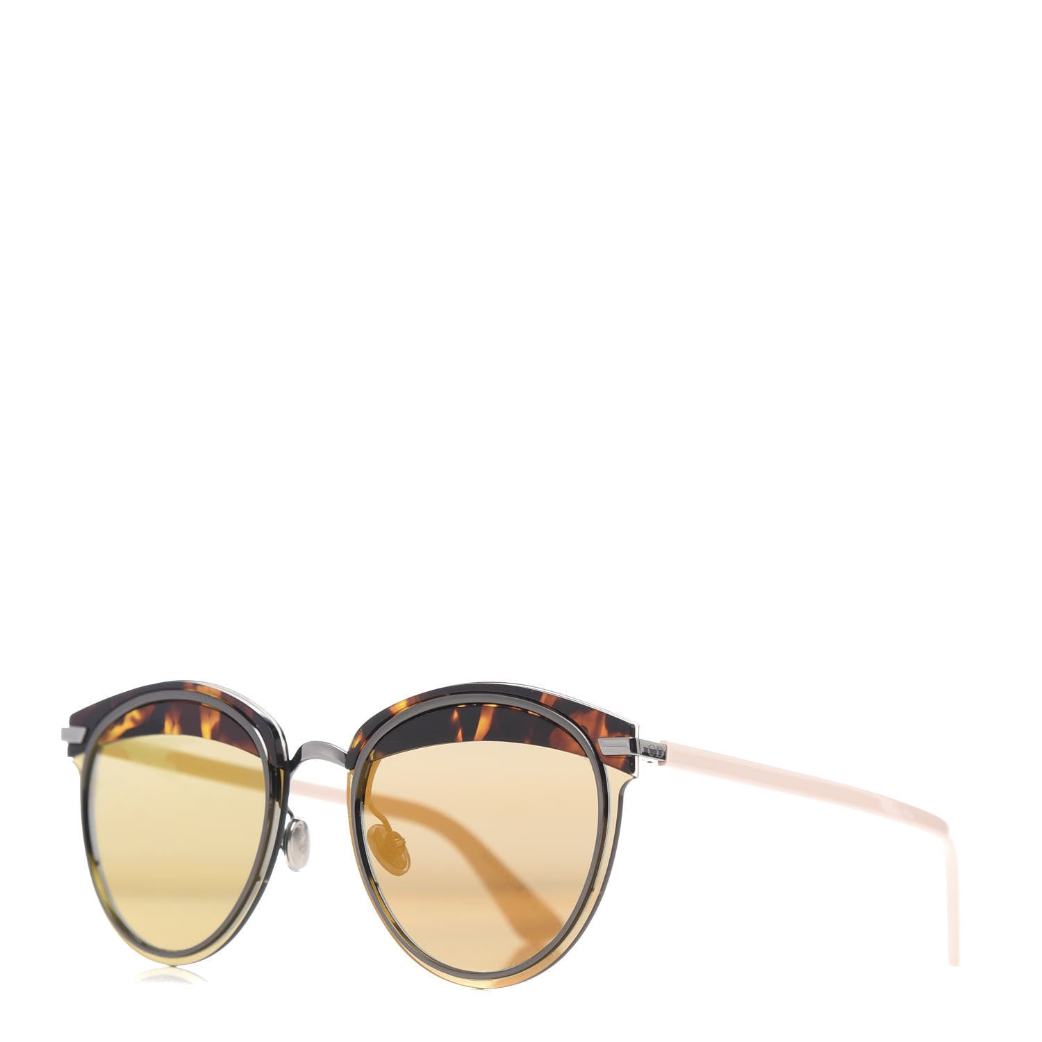 Christian Dior Offset 1 Sunglasses Havana Yellow 1 of 9
