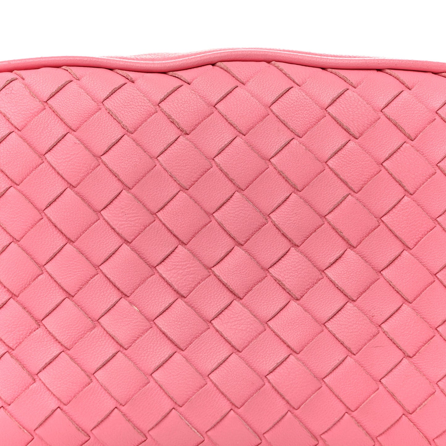 Nappa Intrecciato Belt Bag Pink