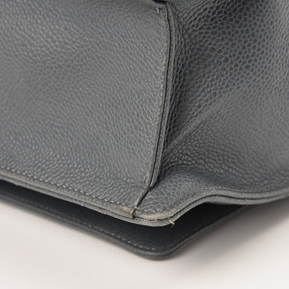 Chanel Caviar Quilted Large Retro Class Flap Grey 14 of 15