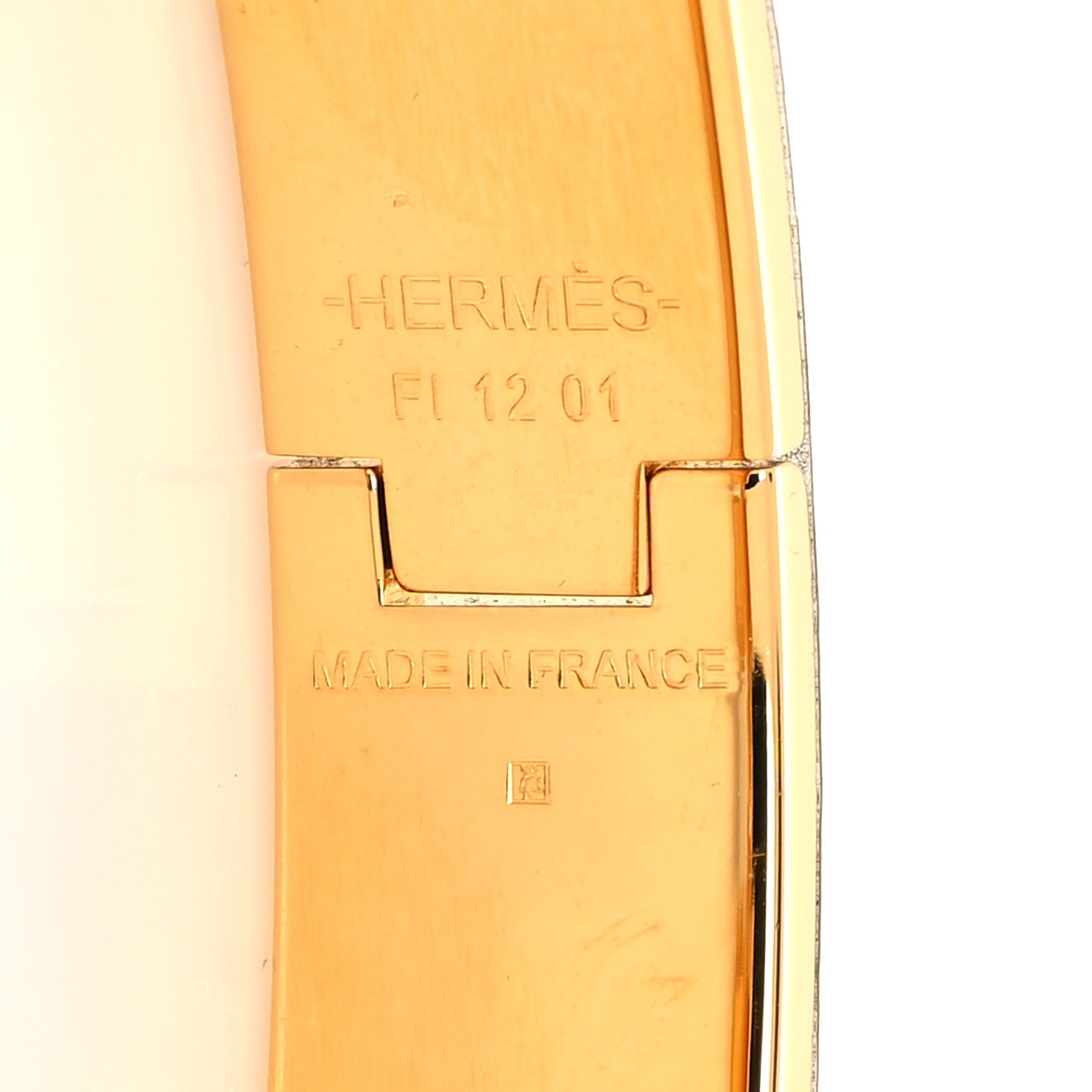 Hermes Enamel Narrow Clic Clac H Bracelet PM Malachite 5 of 5