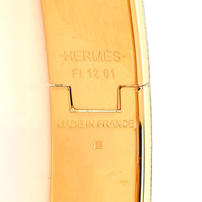 Hermes Enamel Narrow Clic Clac H Bracelet PM Malachite 5 of 5