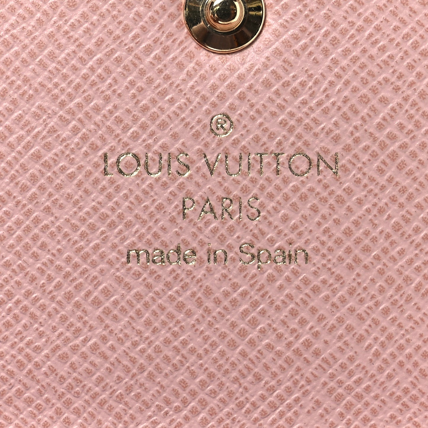 Monogram Rosalie Coin Purse Rose Ballerine