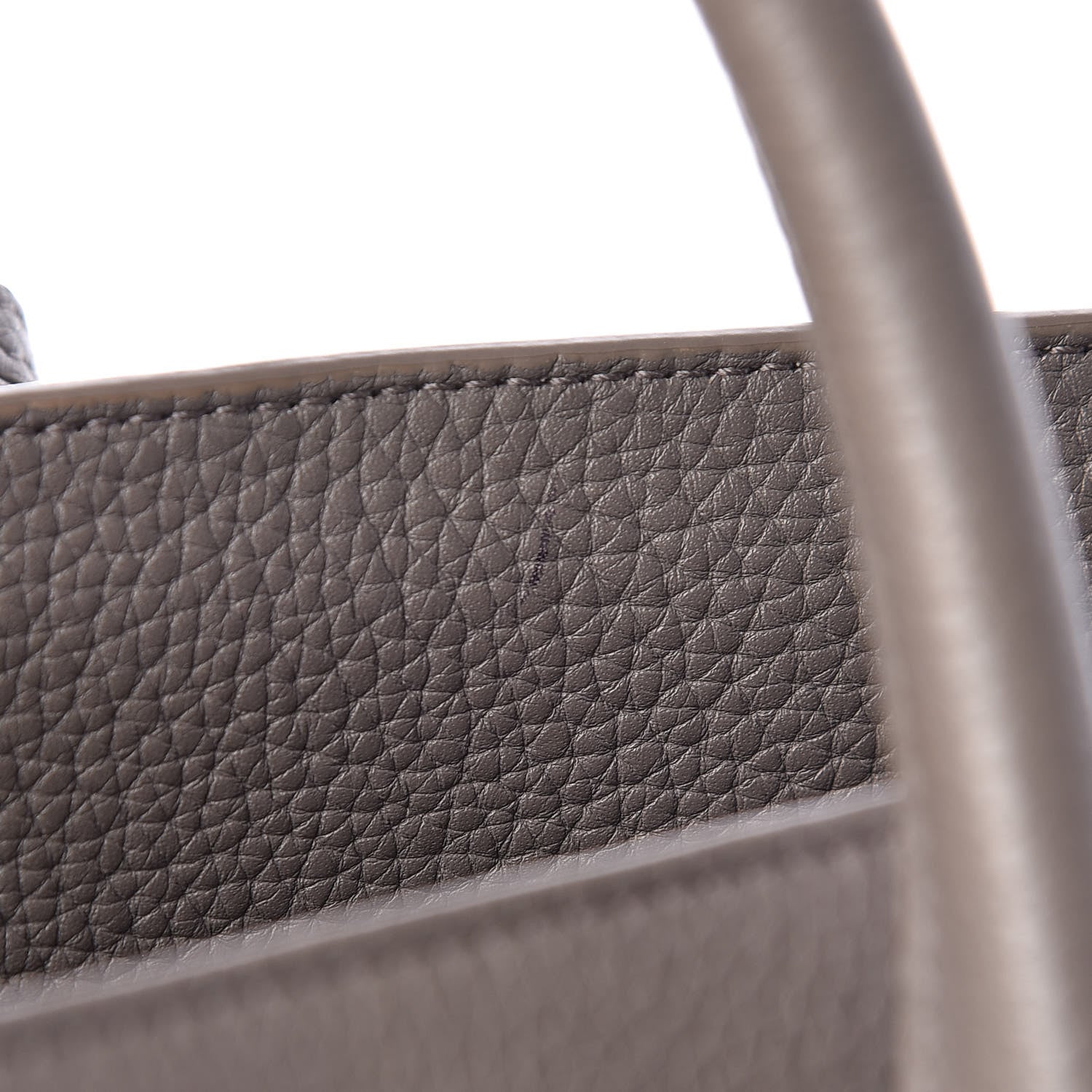 Saint Laurent Grained Calfskin Small Supple Sac De Jour Mouse Grey 10 of 12