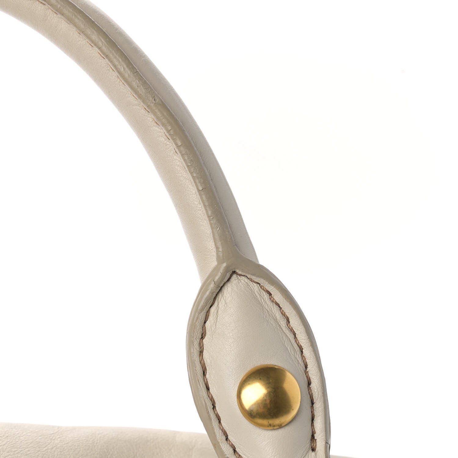 Miu Miu Vitello Lux Large Bow Bag Talco 17 of 19