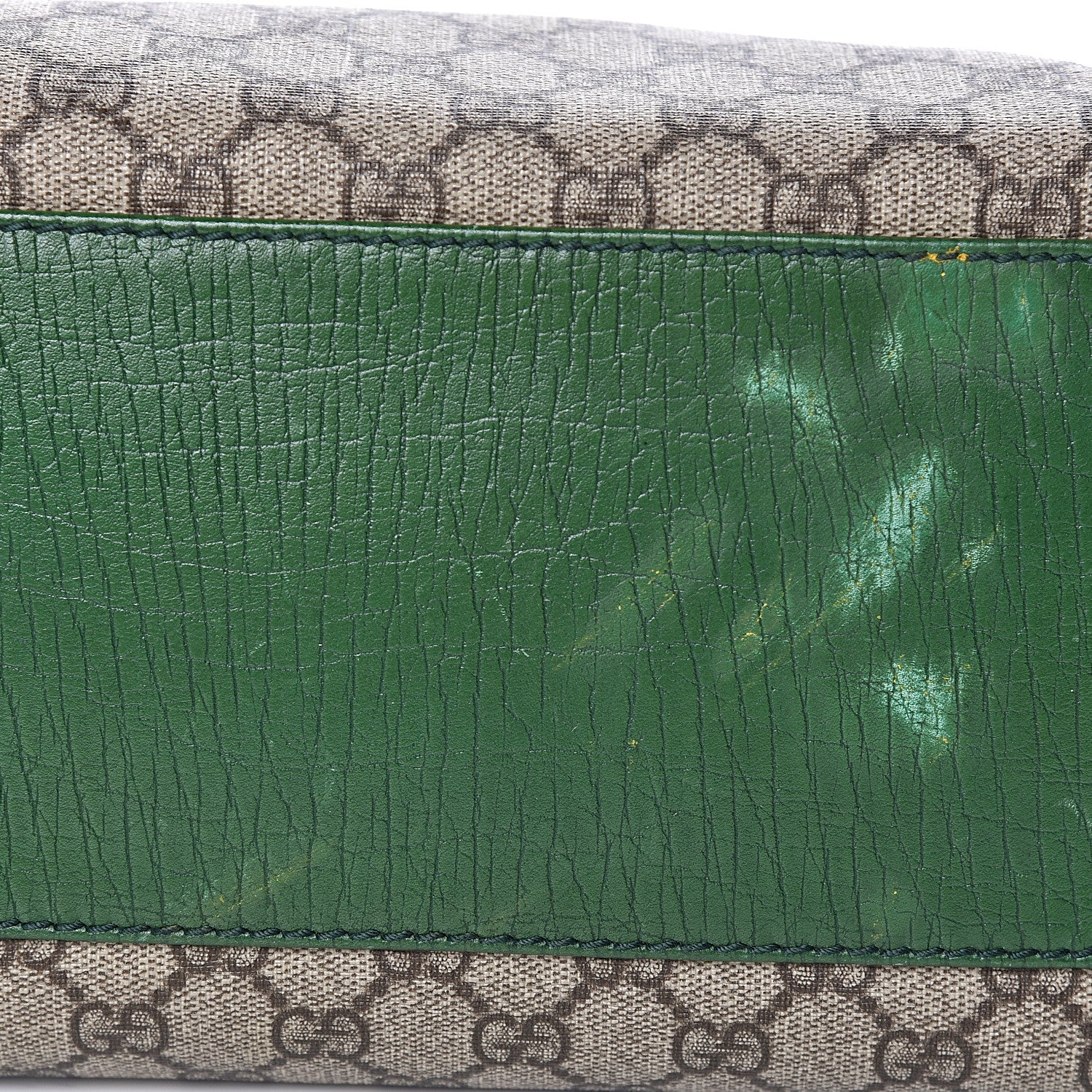 Gucci GG Plus Monogram Small Vertical Tote Green 13 of 14