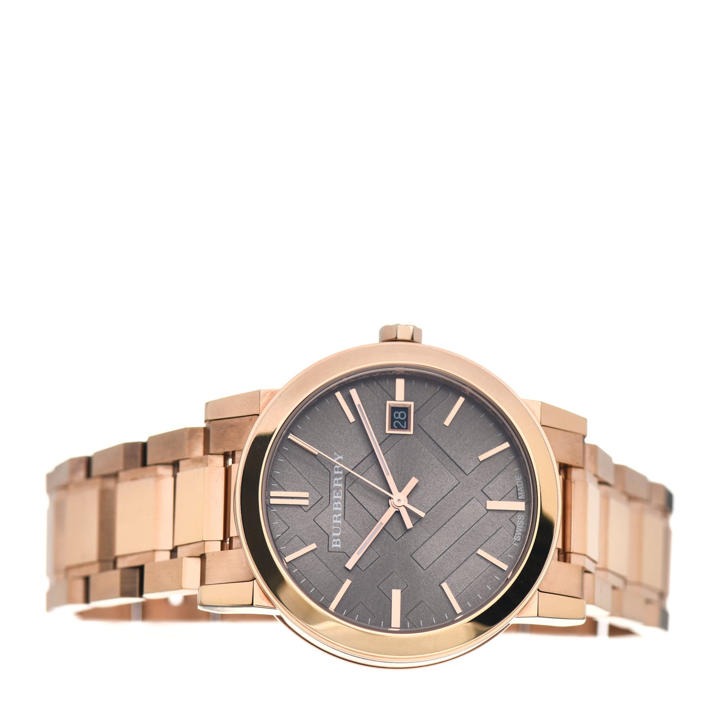 Stainless Steel 39mm The City Quartz Watch Brown BU9005