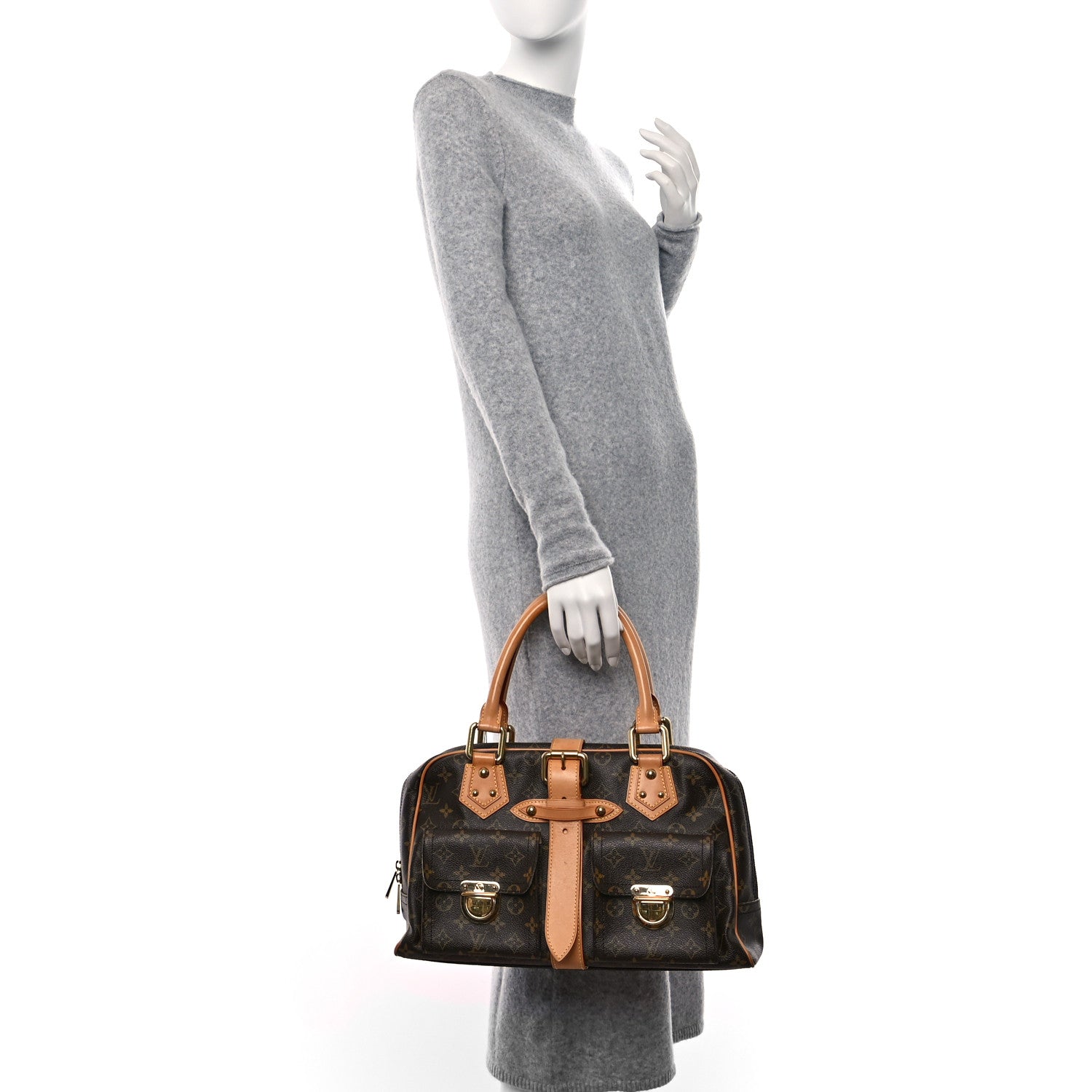 Louis Vuitton Monogram Manhattan GM 2 of 16