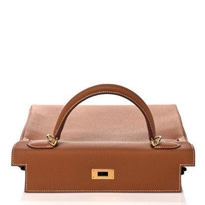 Hermes Togo Kelly Retourne 28 Gold 17 of 36