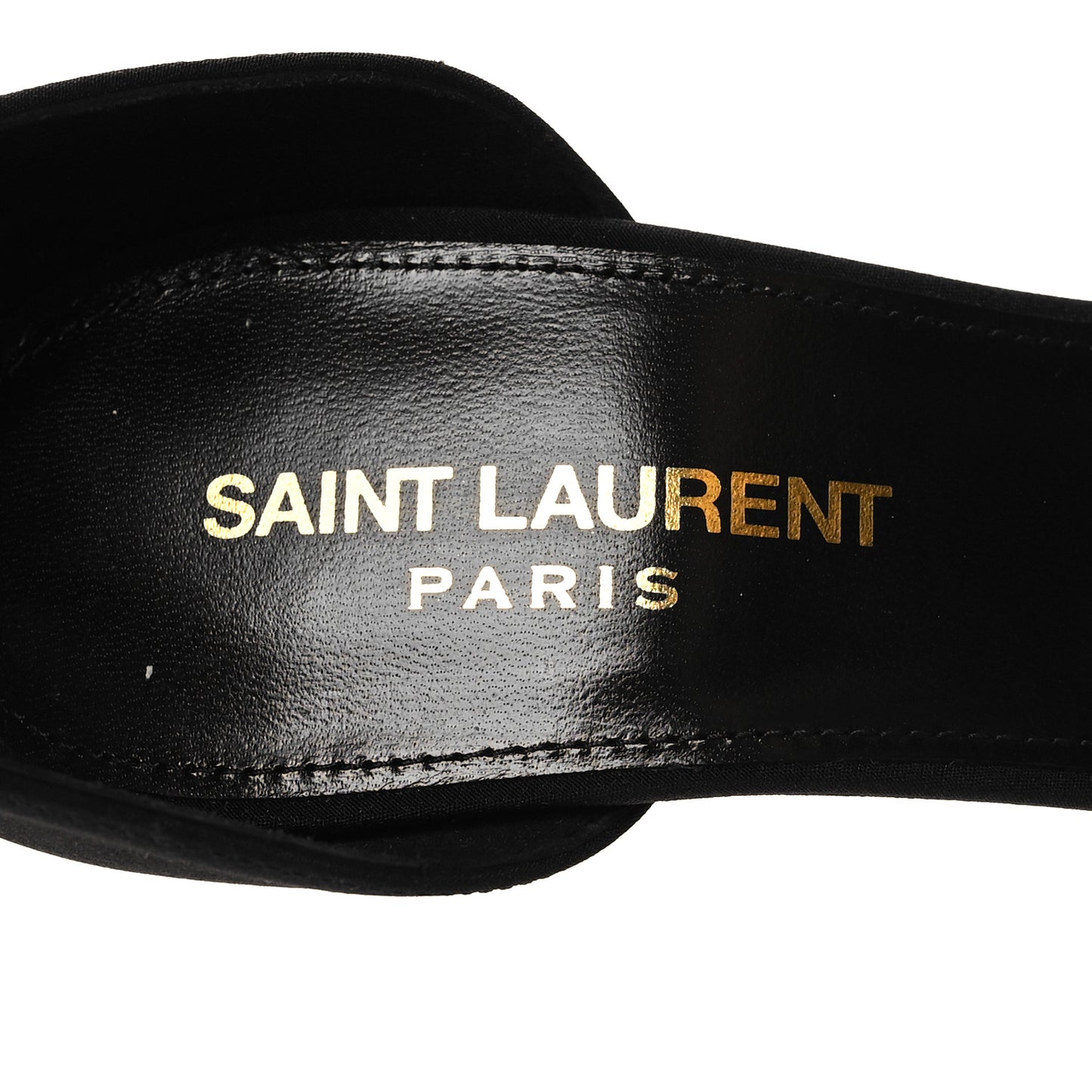Calfskin Opyum 110 Sandals 36 Black