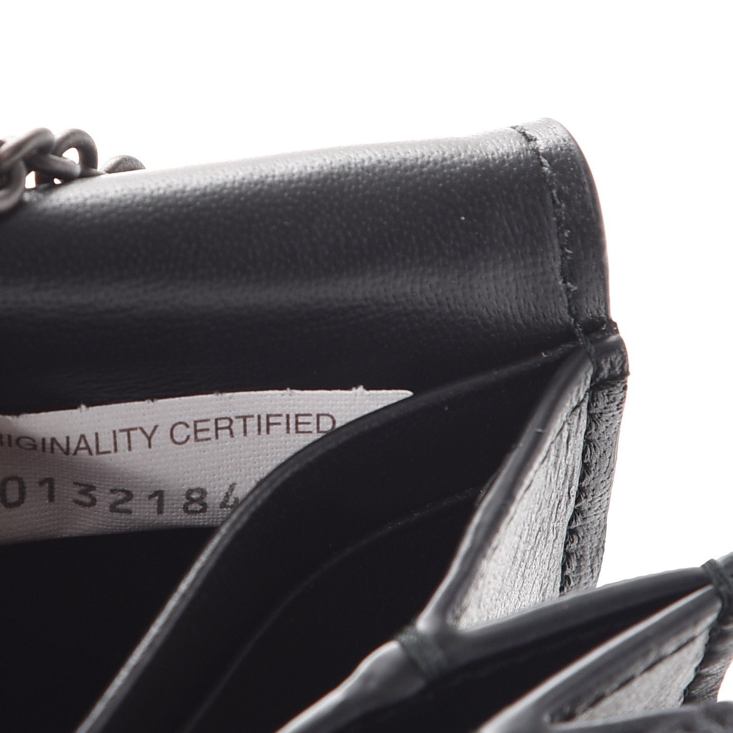 Bottega Veneta Nappa Intrecciato Continental Chain Wallet Nero Black 9 of 10