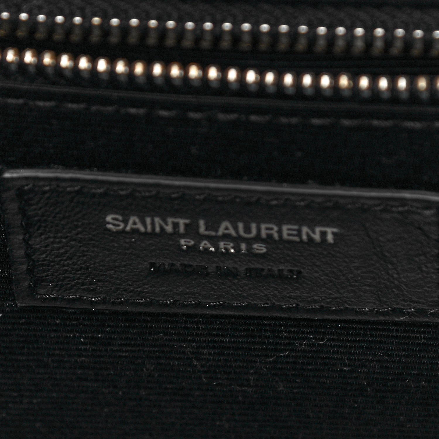 Saint Laurent Grain De Poudre Textured Mixed Matelasse Triquilt Large Monogram Satchel Cork 6 of 10