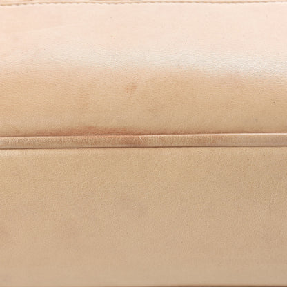 Chanel Lambskin Quilted Shopping Tote Beige 17 of 17