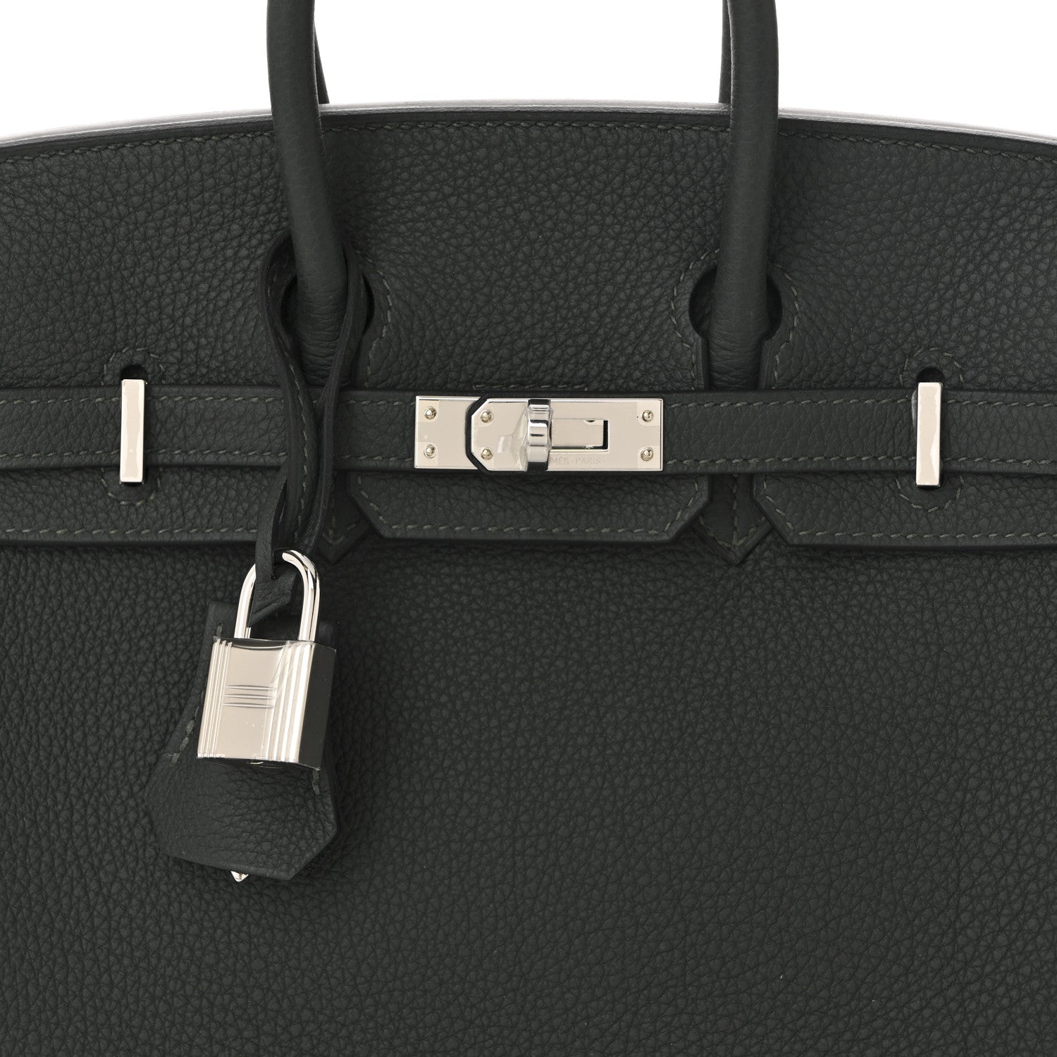 Hermes Togo Birkin 25 Vert Fonce 14 of 21