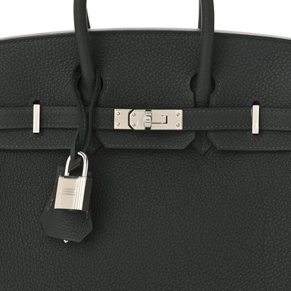 Hermes Togo Birkin 25 Vert Fonce 14 of 21