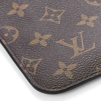 Louis Vuitton Monogram Neverfull MM GM Pochette Pivoine 7 of 8