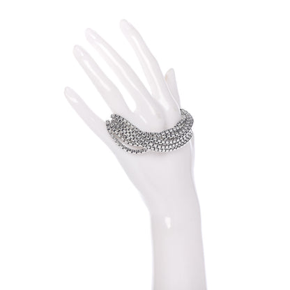 David Yurman Sterling Silver Eight-Row Box Chain Bracelet 2 of 5