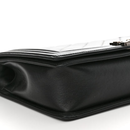 Chanel Calfskin Quilted Large Boy Flap Black 9 of 11