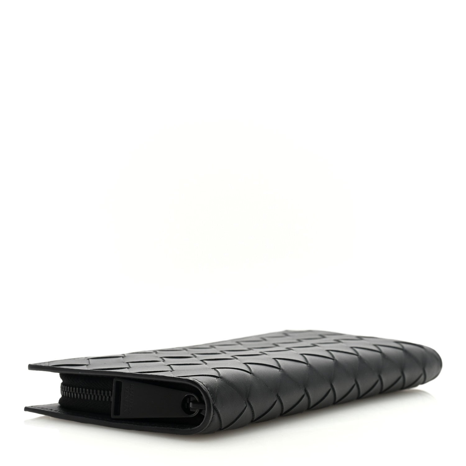 Bottega Veneta Nappa Intrecciato Zip Wallet Black 4 of 7