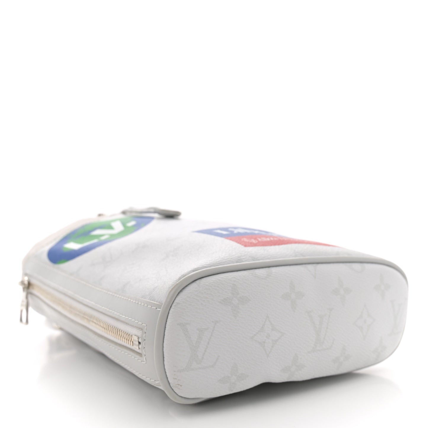 Monogram Chalk Sling Bag White