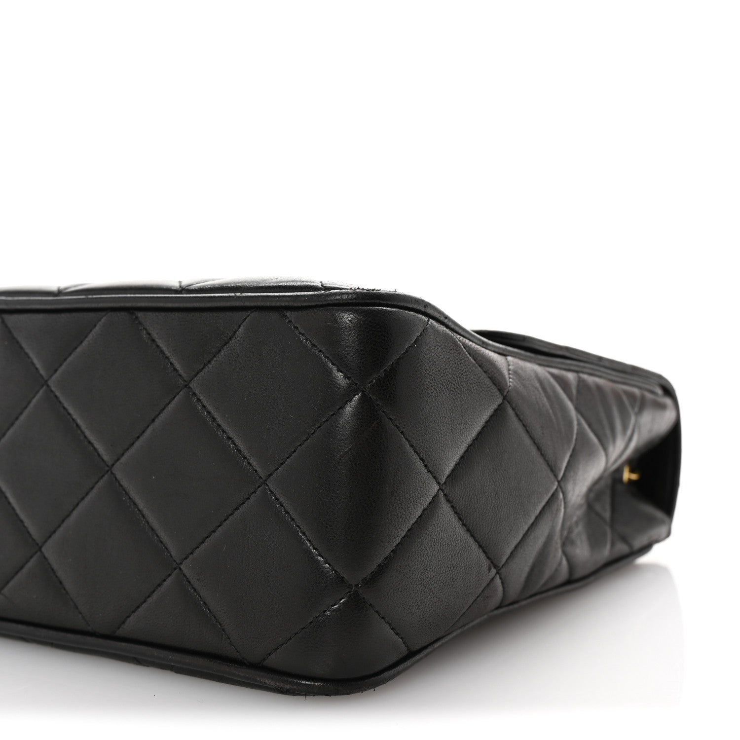 Chanel Lambskin Quilted Medium Square Flap Bag Black 10 of 10