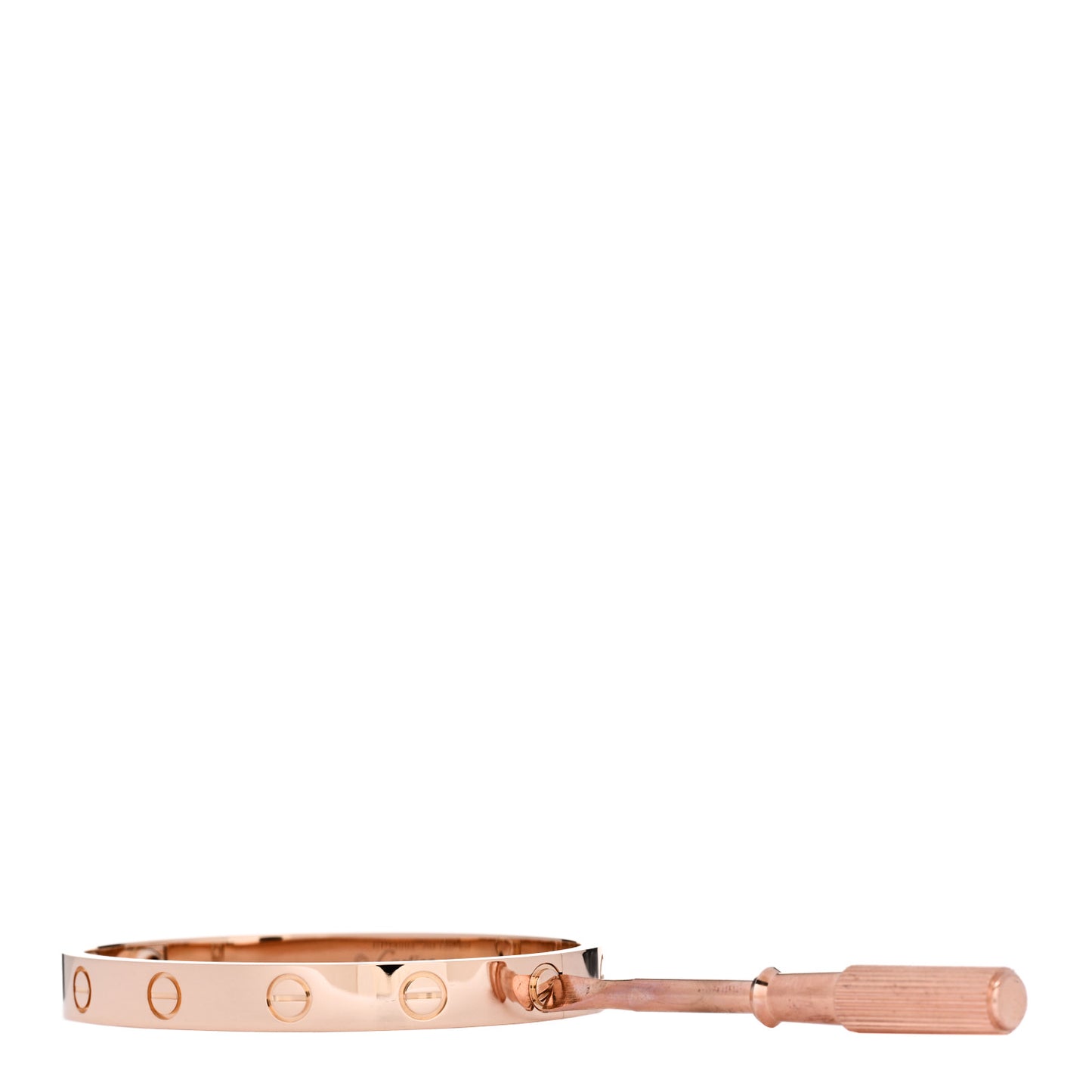 18K Pink Gold LOVE Bracelet 15