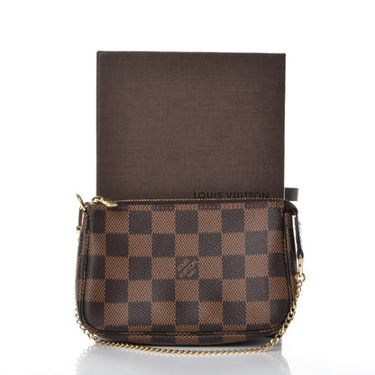 Louis Vuitton Damier Ebene Mini Pochette Accessories 8 of 8