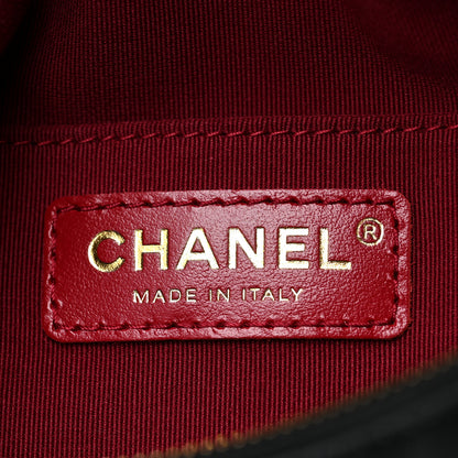 Chanel Lambskin Quilted Maxi Hobo Black 6 of 9
