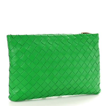 Bottega Veneta Nappa Intrecciato Pouch Parakeet 3 of 8