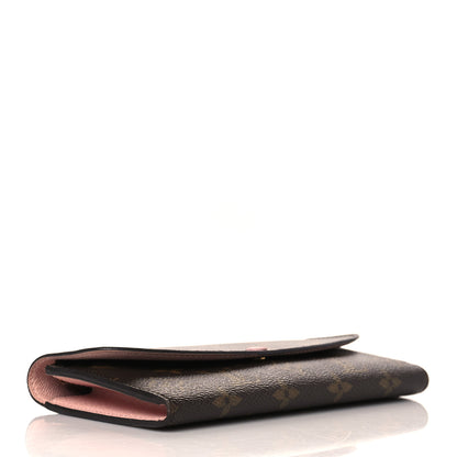 Louis Vuitton Monogram Emilie Wallet Rose Ballerine 5 of 8