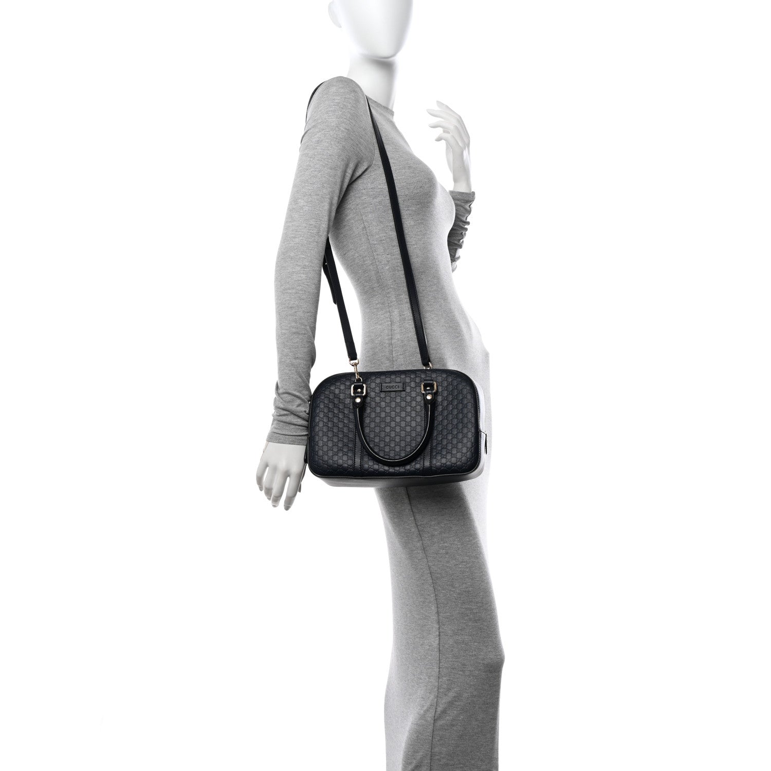 Gucci Microguccissima Medium Crossbody Bag Blue 2 of 17