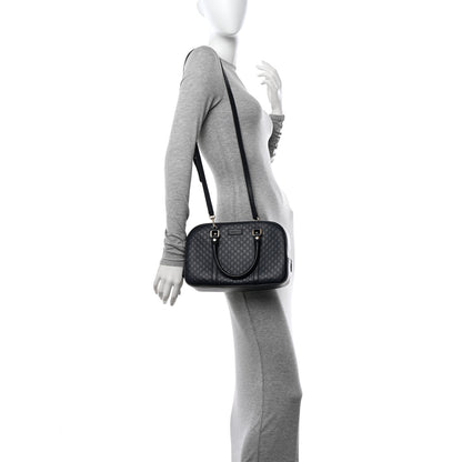 Gucci Microguccissima Medium Crossbody Bag Blue 2 of 17
