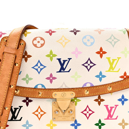 Louis Vuitton Monogram Multicolor Sologne White 7 of 11