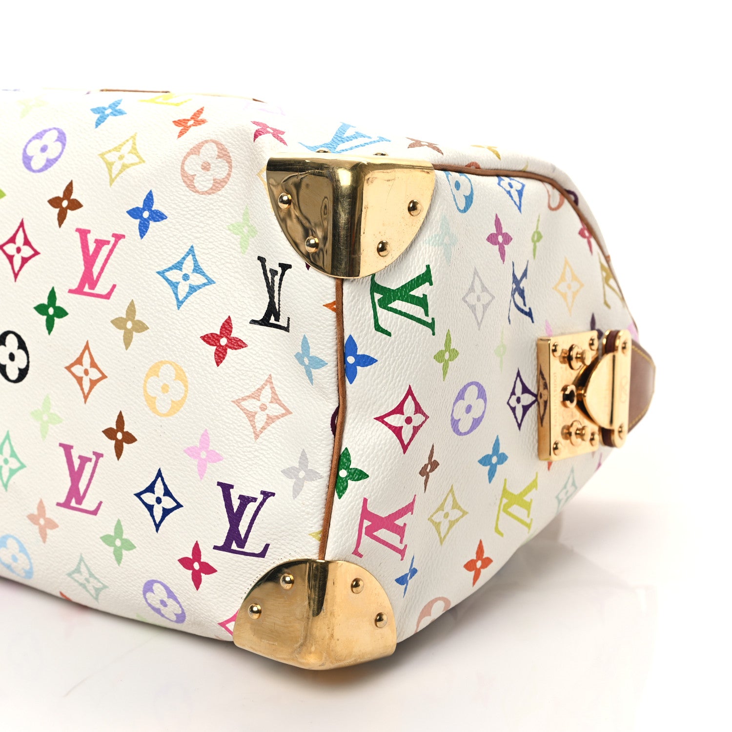 Louis Vuitton Monogram Multicolor Speedy 30 White 9 of 12