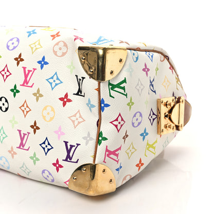 Louis Vuitton Monogram Multicolor Speedy 30 White 9 of 12