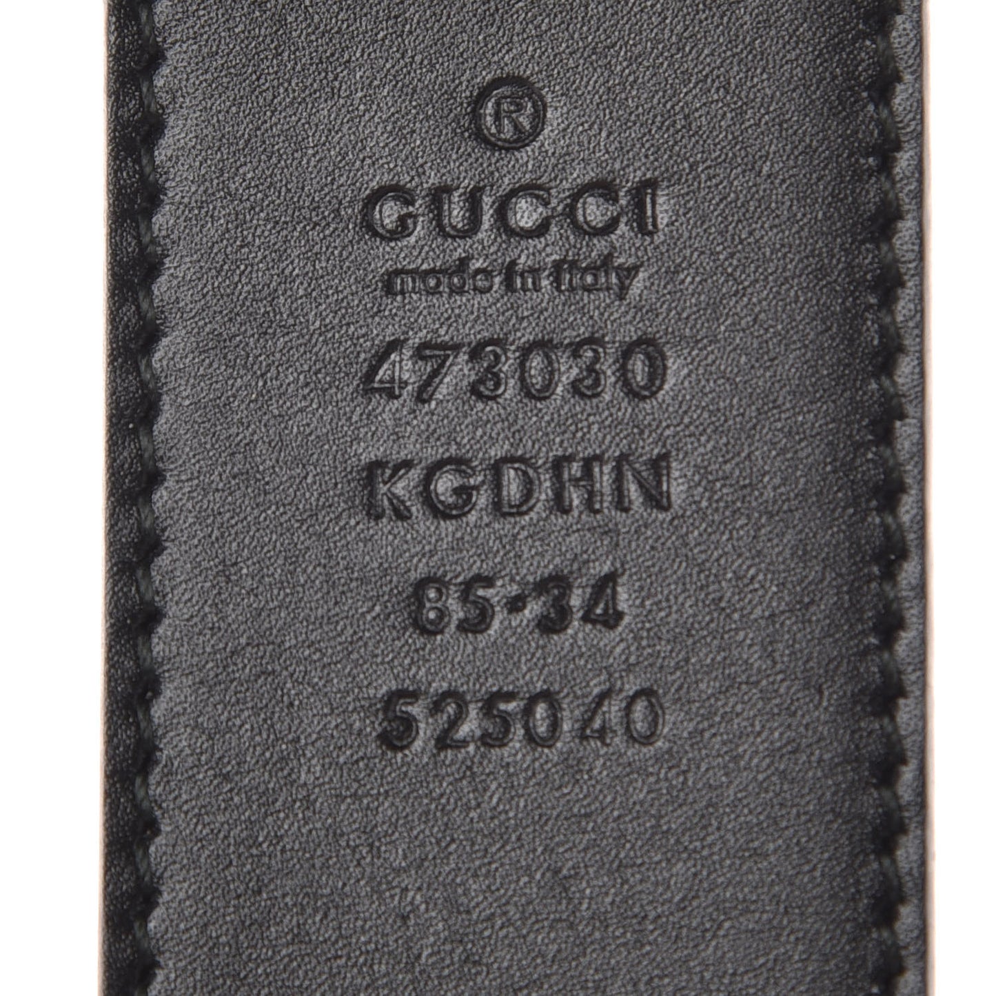 GG Supreme Monogram Selleria Interlocking G 37mm Belt 85 34 Beige Ebony Black