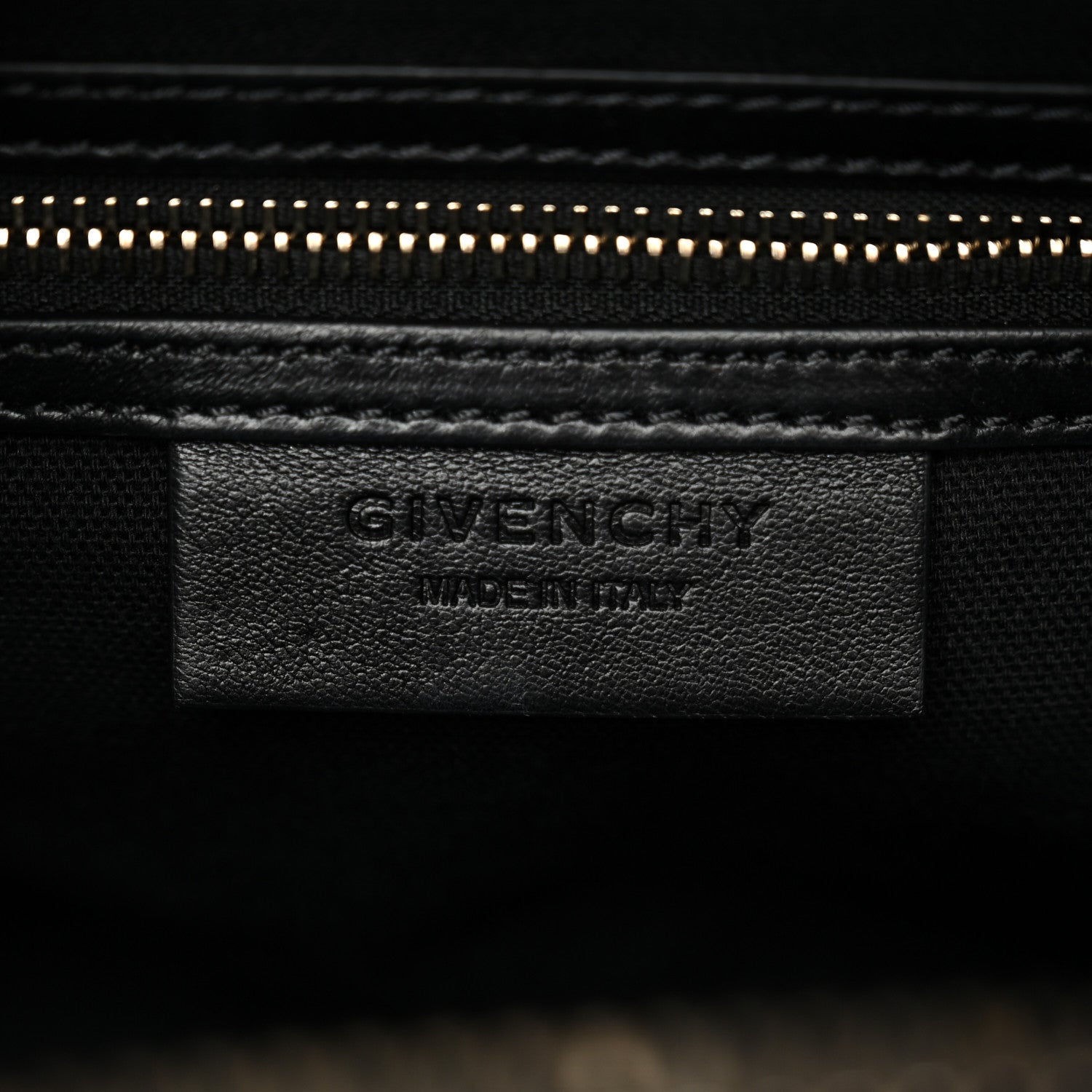 Givenchy Calfskin Crocodile Embossed Small Antigona Black 6 of 11