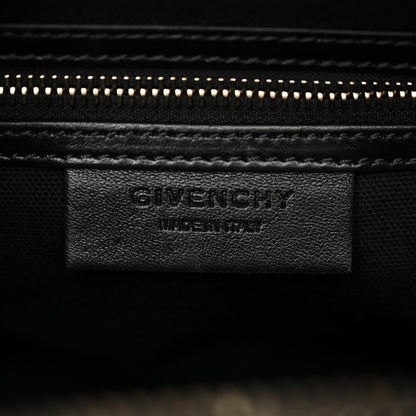 Givenchy Calfskin Crocodile Embossed Small Antigona Black 6 of 11