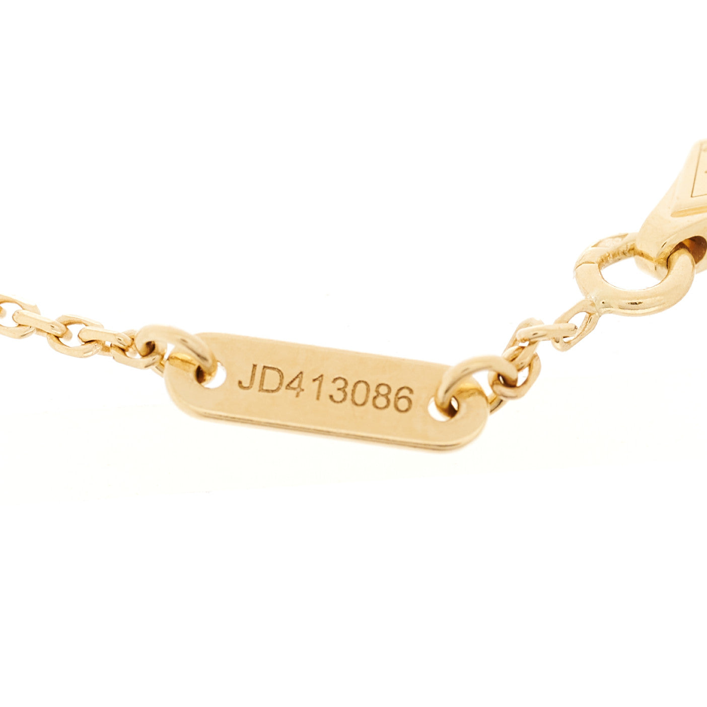 Van Cleef & Arpels 18K Yellow Gold Mother of Pearl Sweet Alhambra Bracelet 4 of 5