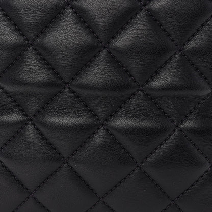 Chanel Calfskin Quilted Large Urban Spirit Backpack Dark Purple 12 of 12