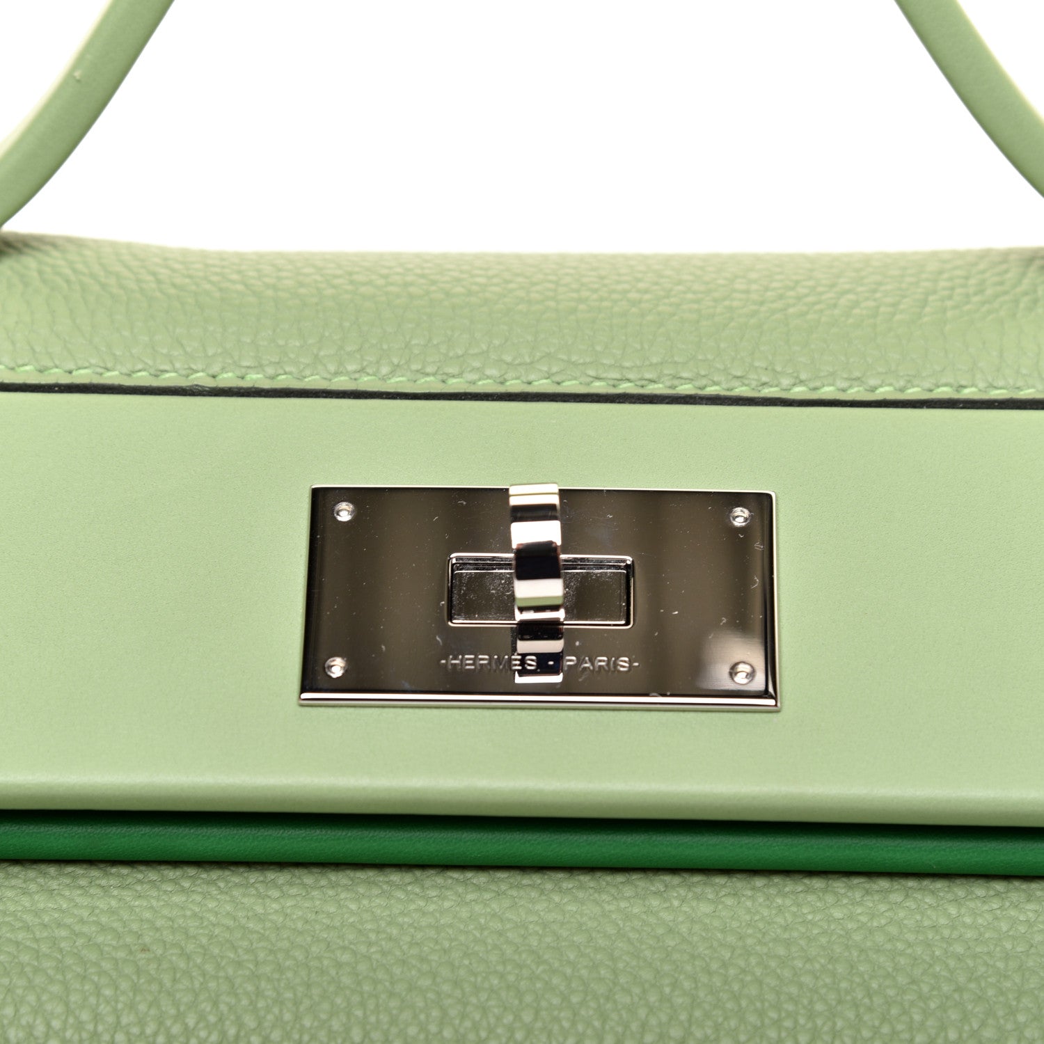 Hermes Togo Swift 24/24 29 Vert Criquet 9 of 10