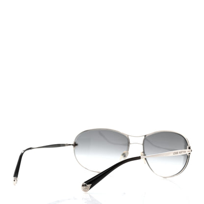Louis Vuitton Mimosa Sunglasses Z0379U Silver 4 of 8