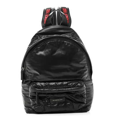 Givenchy Padded Nylon Small Backpack Black Red 1 of 11