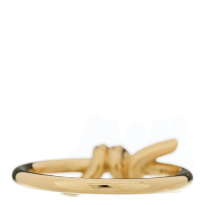 Tiffany 18K Yellow Gold Diamond Small Knot Ring 52 6 3 of 5