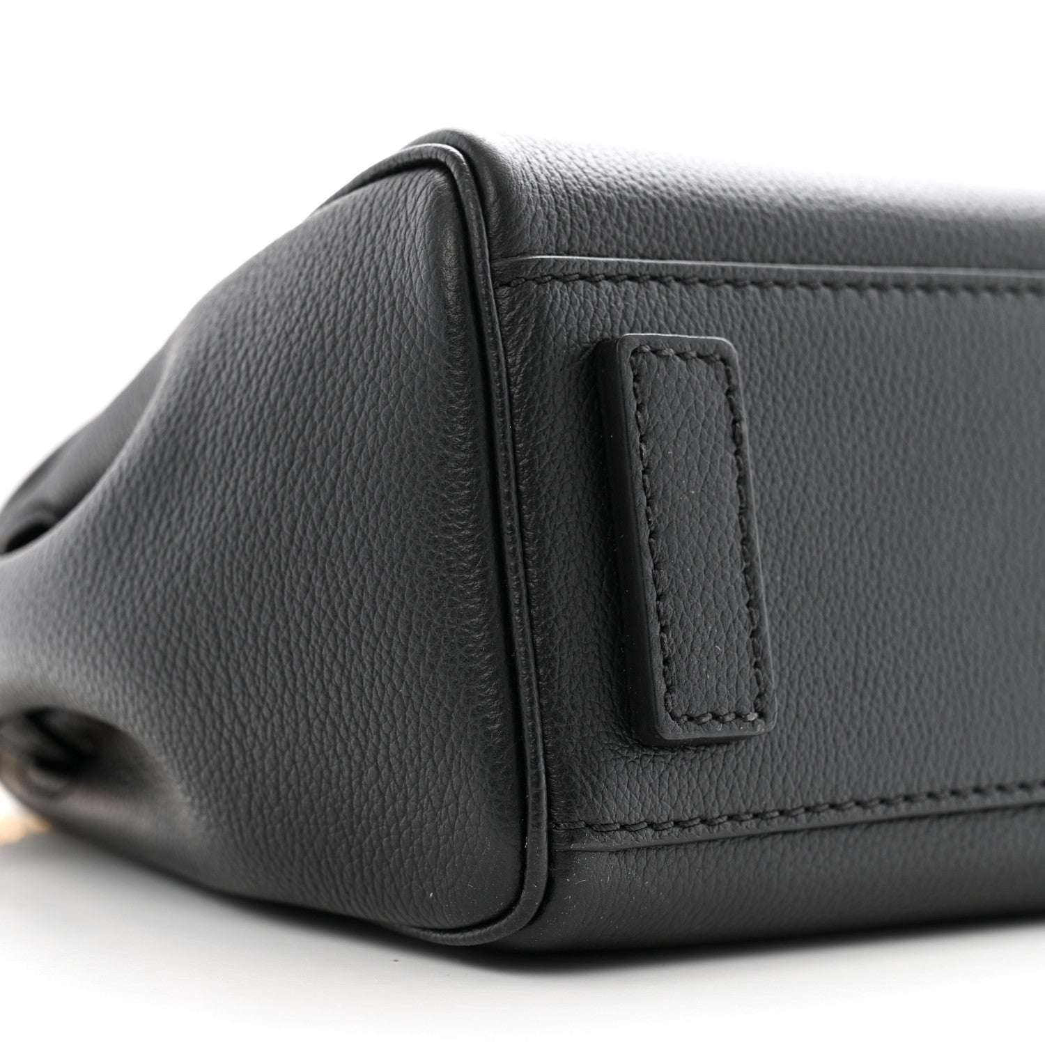 Versace Grained Calfskin Small La Medusa Top Handle Bag Black 8 of 13
