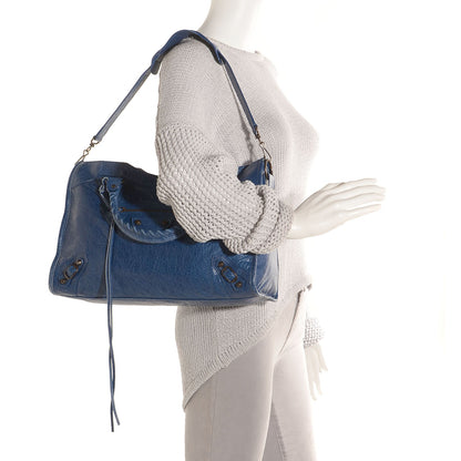 Balenciaga Agneau Classic Hardware City Bleu Cobalt Bleu Electric 2 of 18