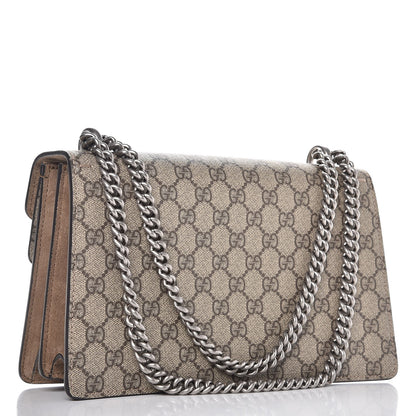 Gucci GG Supreme Monogram Small Dionysus Shoulder Bag Taupe 4 of 10