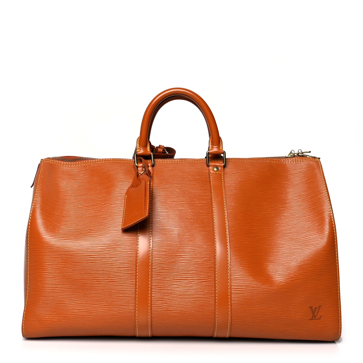 Louis Vuitton Epi Keepall 45 Cipango 1 of 10