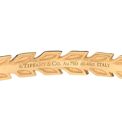 Tiffany 18K Yellow Gold Diamond Victoria Vine Bracelet 5 of 6